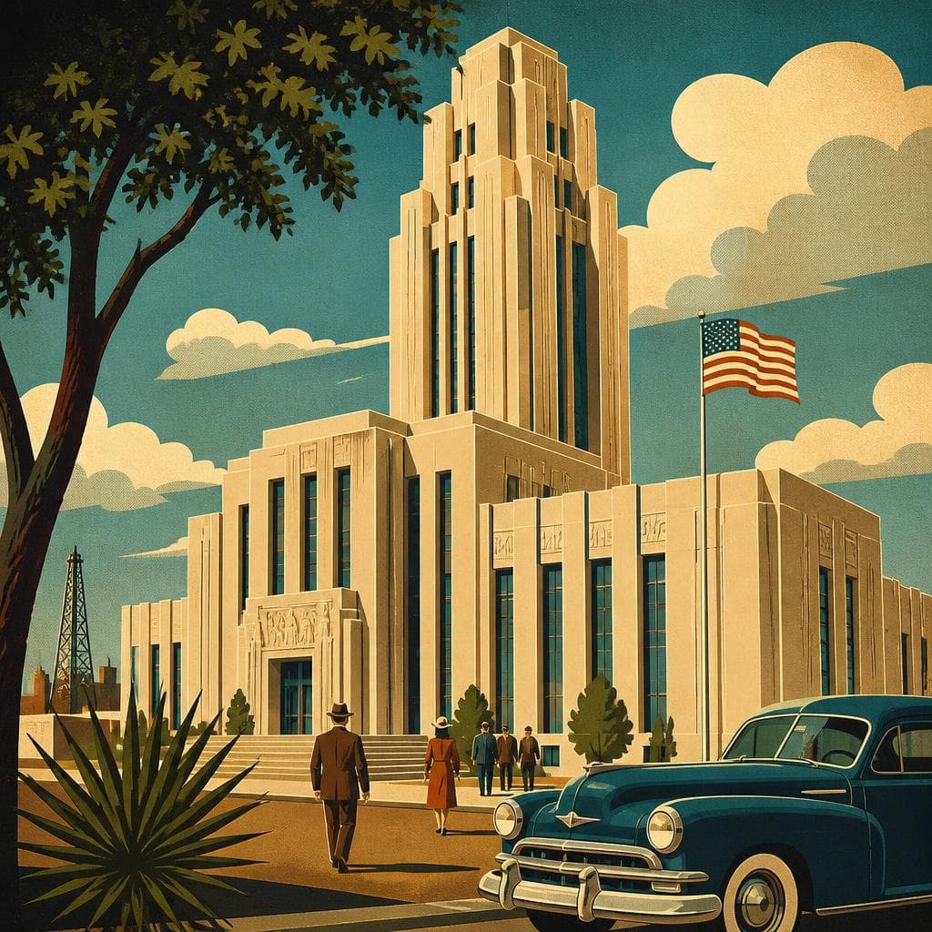 Cover art for Odessa’s Art Deco Seat of County Power