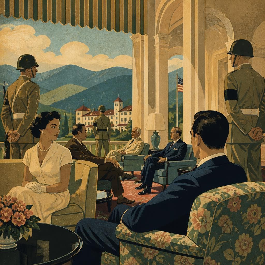 Cover art for A Resort Turned Diplomatic Waiting Room
