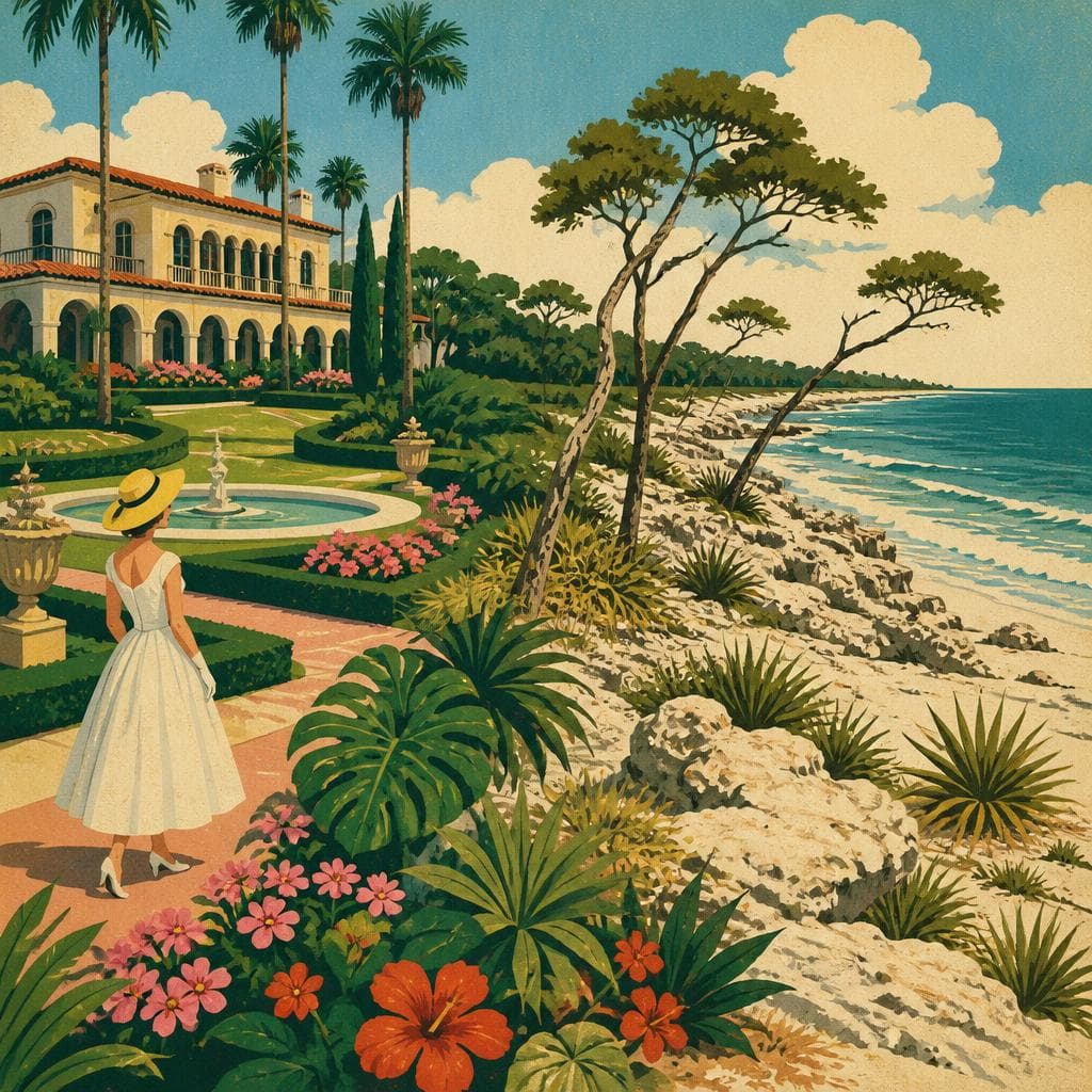 Cover art for Where Gardens Meet the Coquina Shore