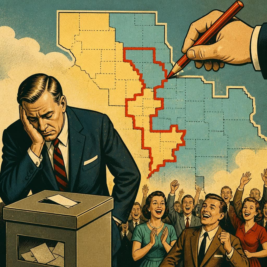 Cover art for When the Map Beat the Incumbent