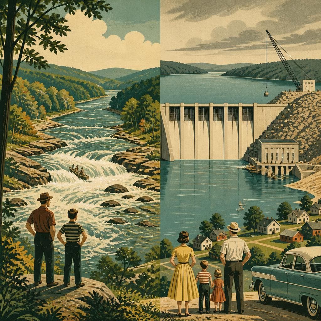 Cover art for When the Cumberland Stopped Running Free