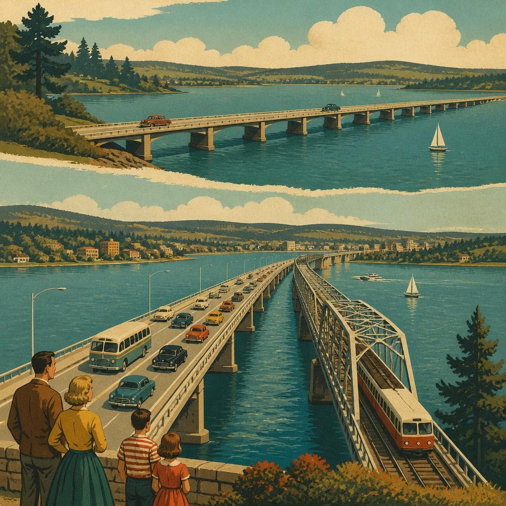 Cover art for When One Bridge Became Two