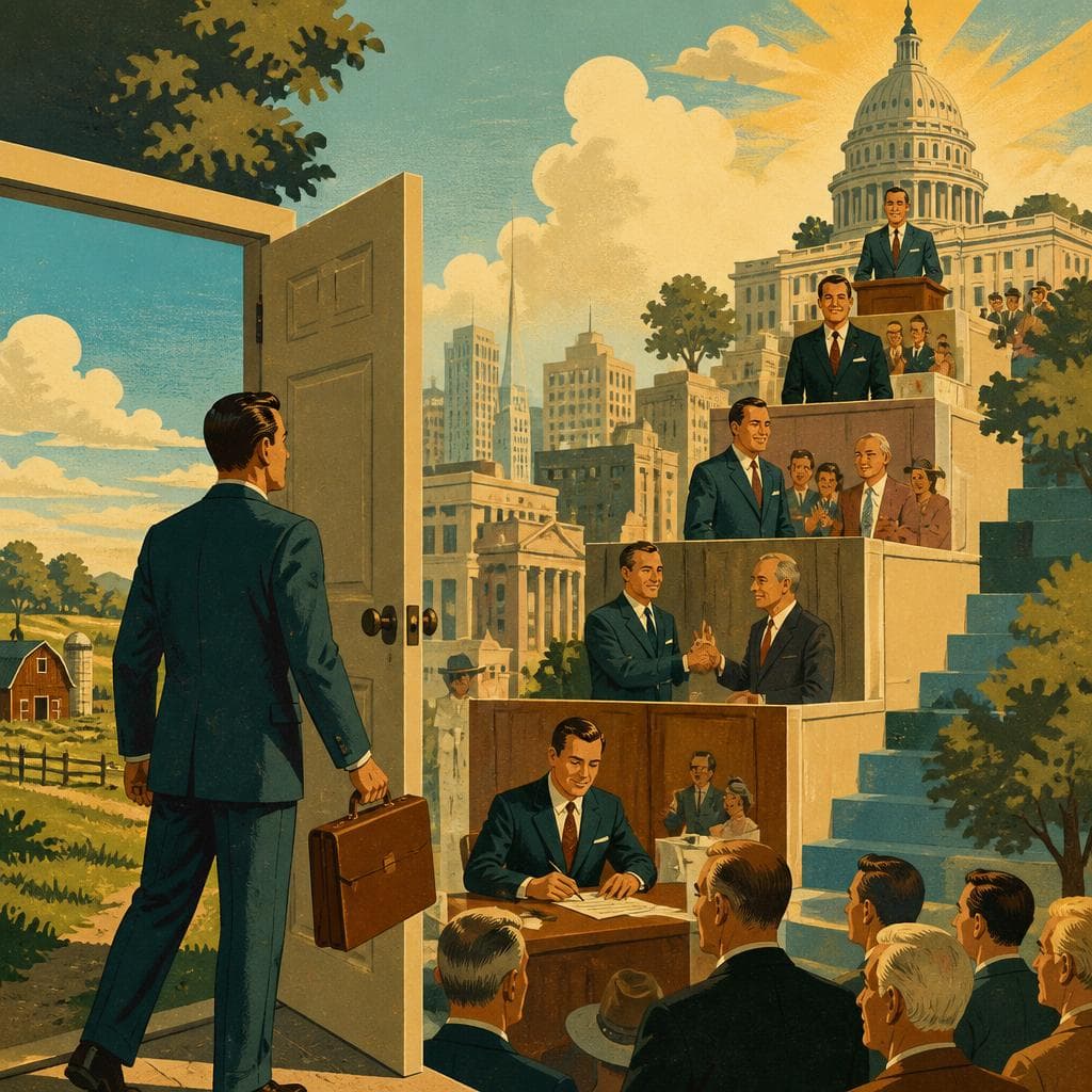 Cover art for The Man Who Kept Getting Promoted