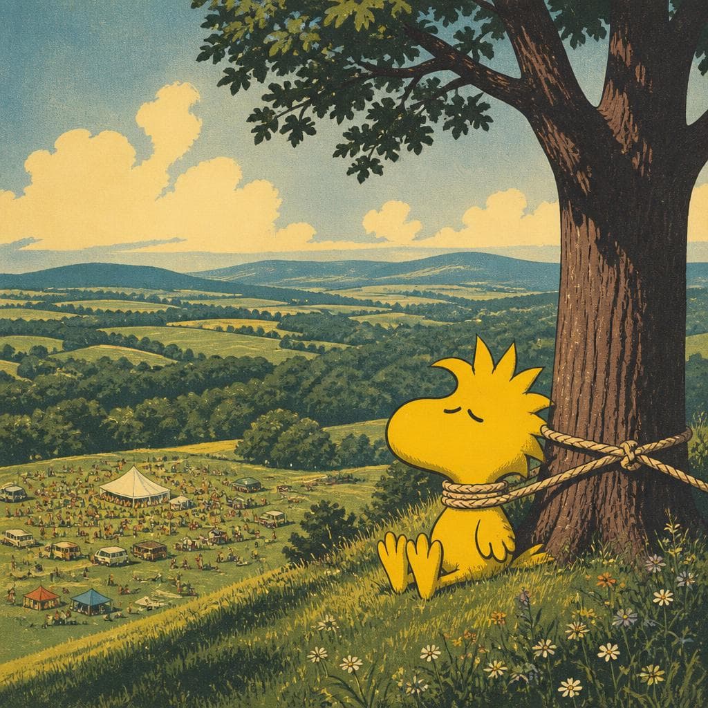 Cover art for Where Woodstock Stayed Put