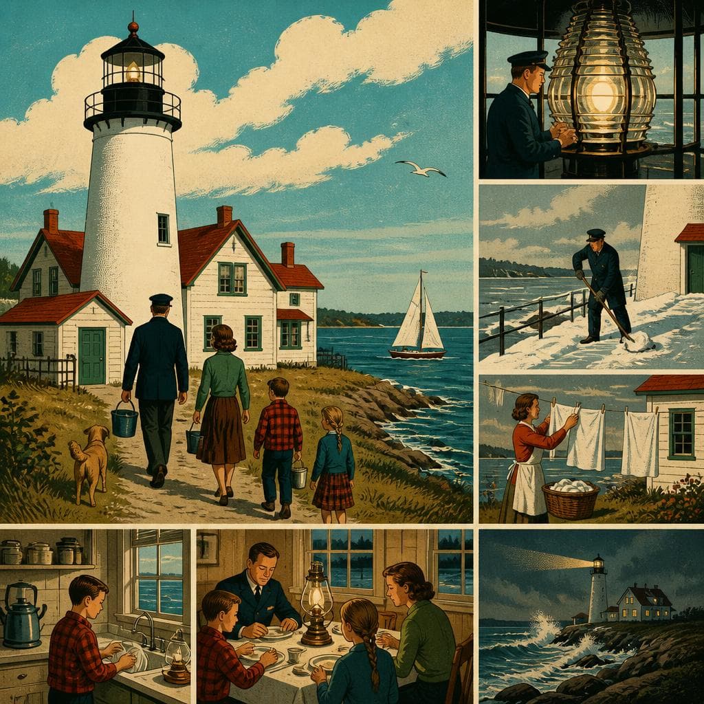 Cover art for Where the Keeper’s Family Lived the Job