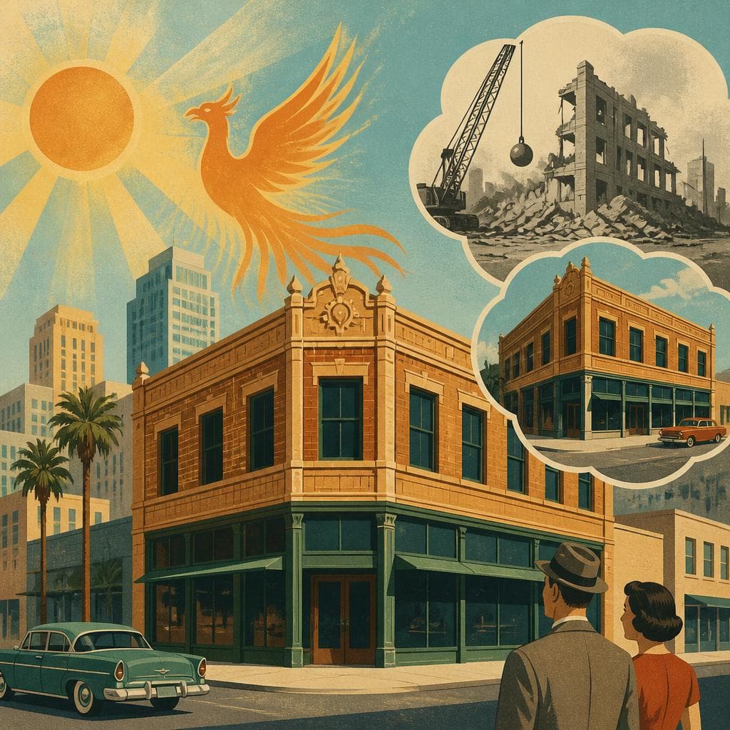 Cover art for A Building Phoenix Chose Not to Throw Away