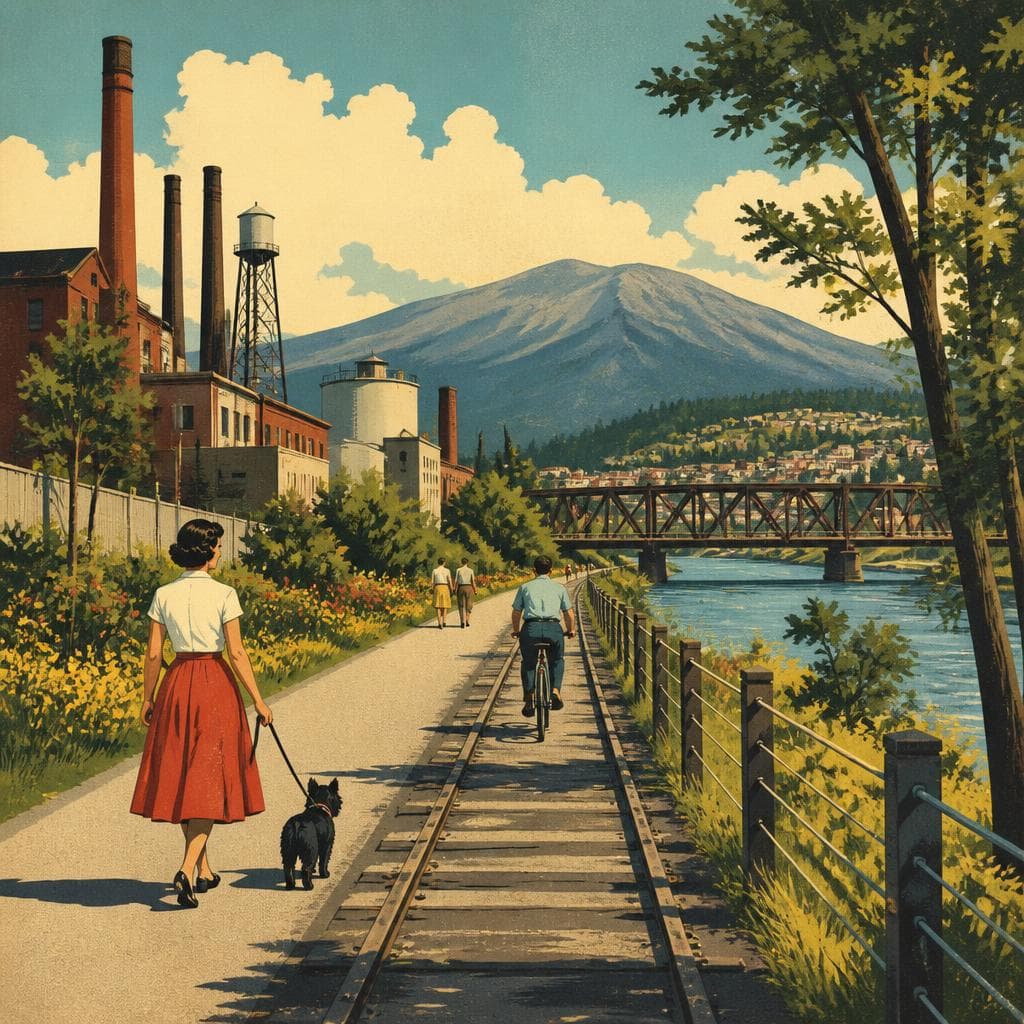 Cover art for Where the Trains Once Ran