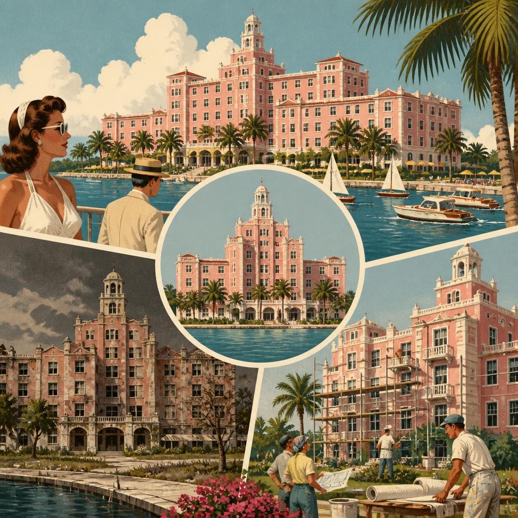 Cover art for The Pink Hotel That Refused to Vanish