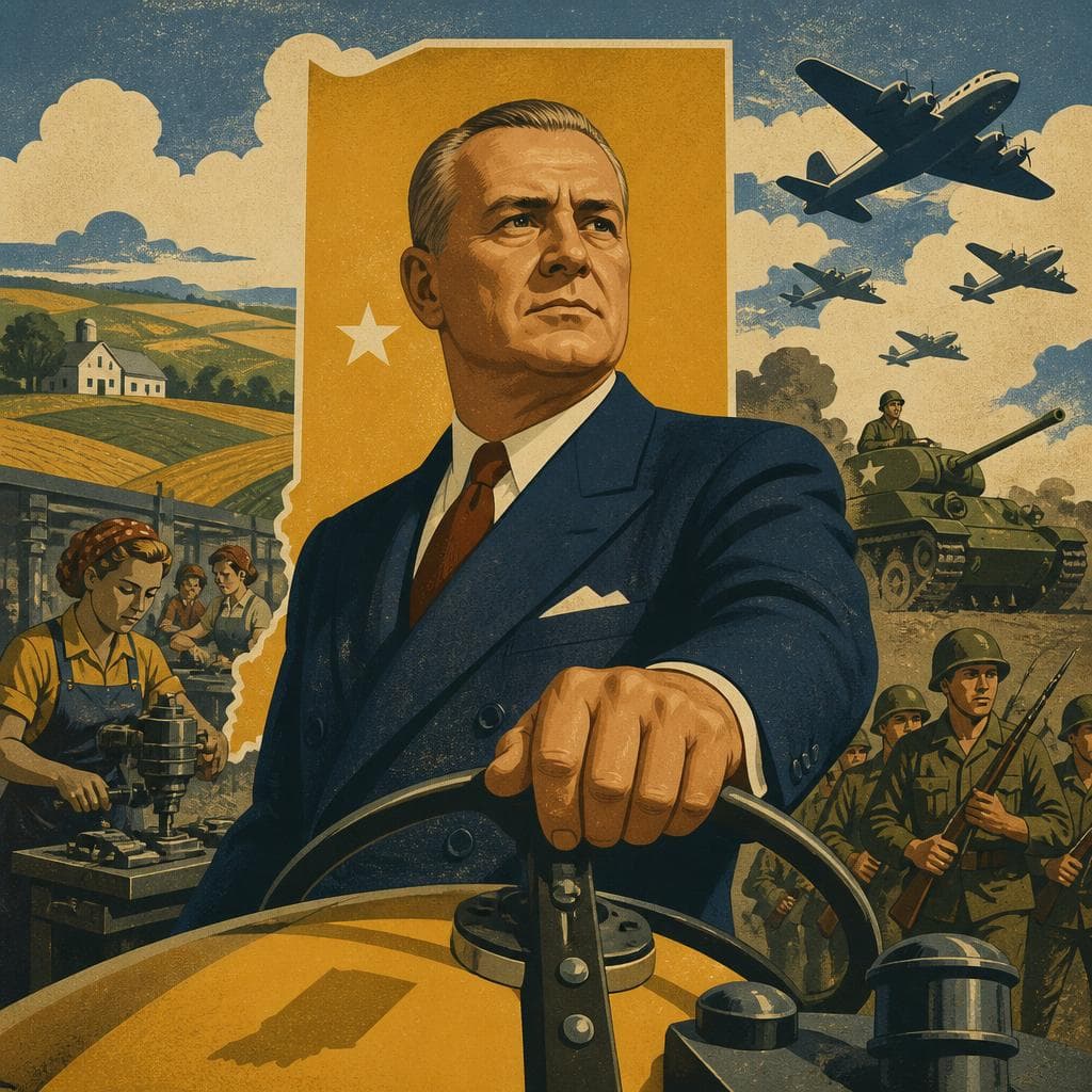 Cover art for The Man Who Would Not Let Indiana Stop