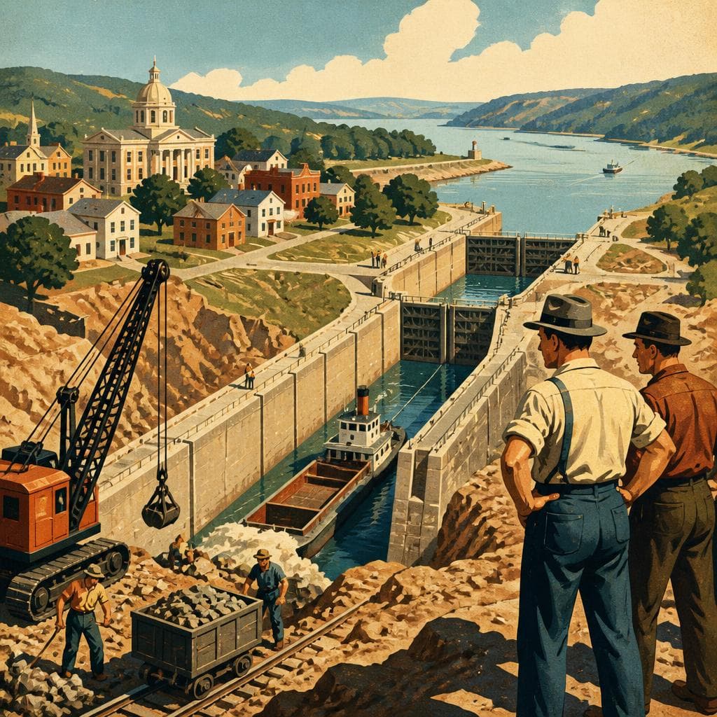 Cover art for How Fulton Reached the Waterway