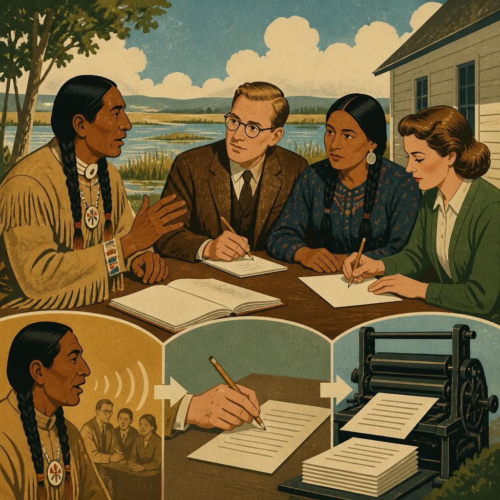 Cover art for Where Dakota Found Print at Lac qui Parle
