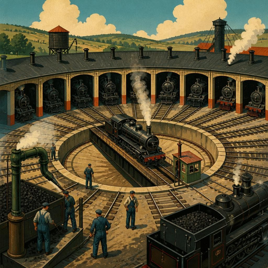 Cover art for Why the Engines Faced a Circle