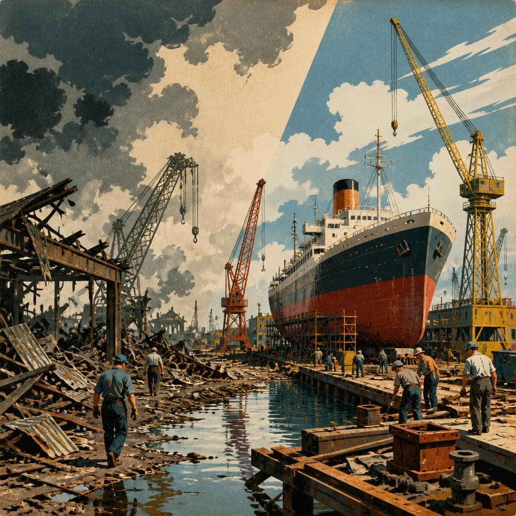 Cover art for After the Storm, the Yard Went Back to Work