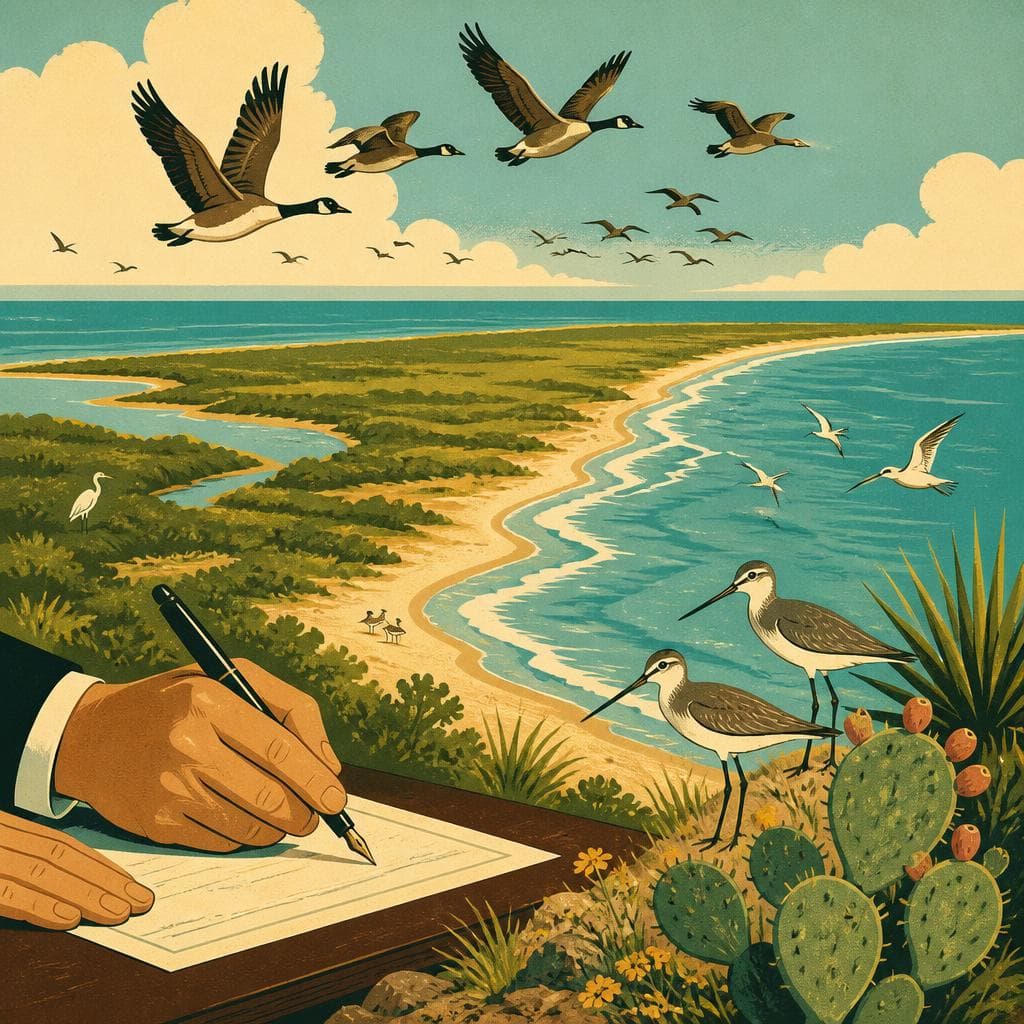 Cover art for When a Texas Peninsula Was Set Aside for Flight