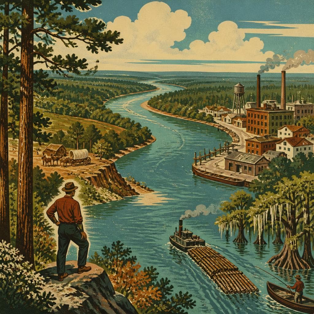 Cover art for Where the Neches Decides the Way