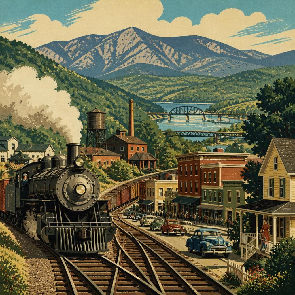 Cover art for Where the Rails Chose Conway