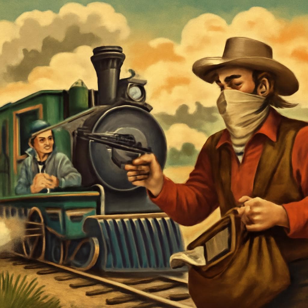 Cover art for The Great Santa Rosa Train Robbery of 1905: Sonoma’s Brush with Outlaw Legend
