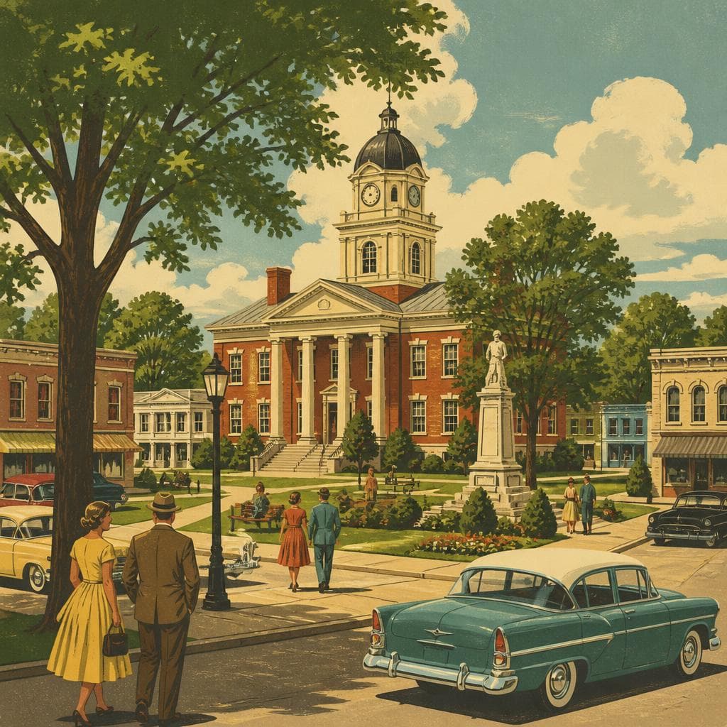 Cover art for Around the Square in Monticello