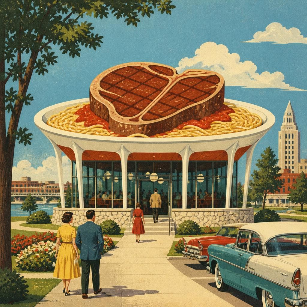 Cover art for Where Mason City Puts Steak on Spaghetti