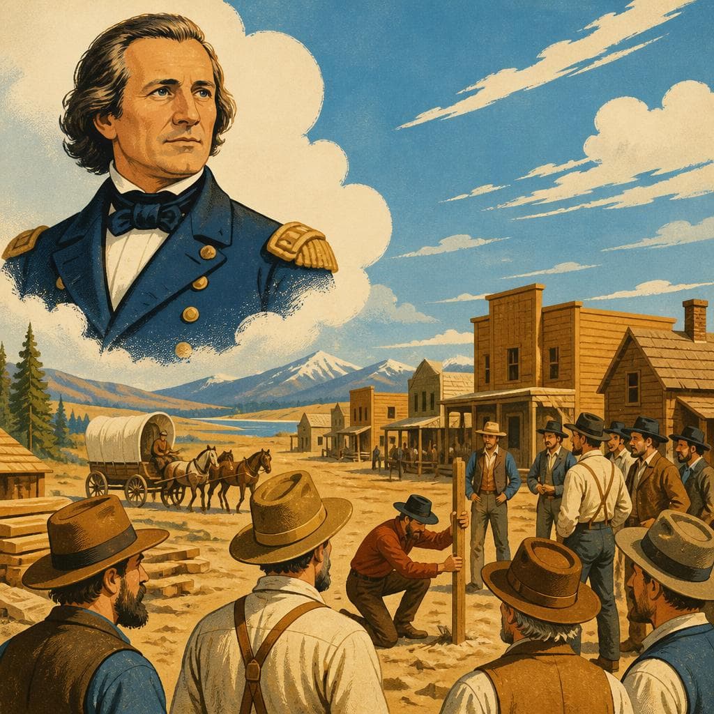 Cover art for When a Frontier Town Borrowed a Famous Name