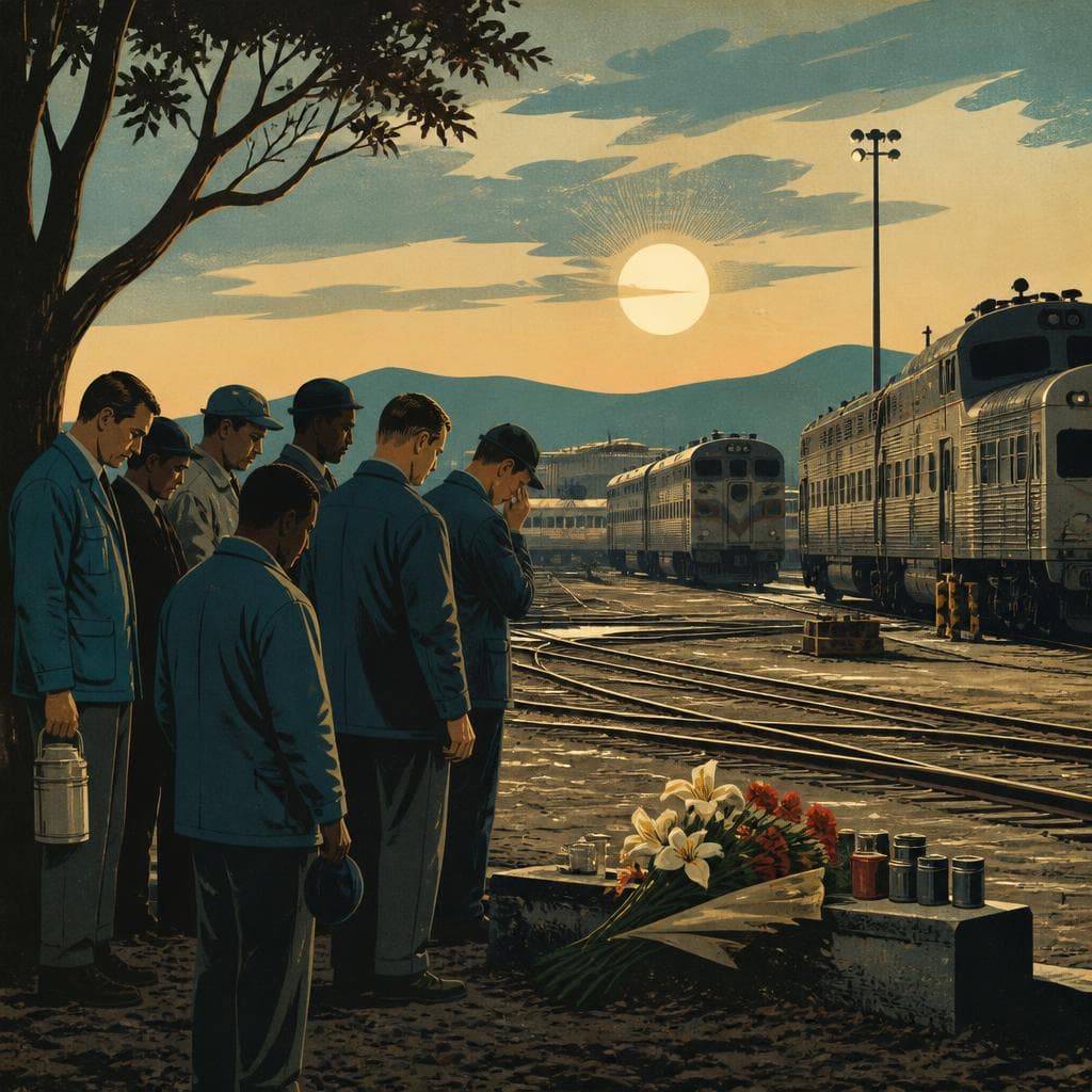 Cover art for The Morning the Yard Went Silent