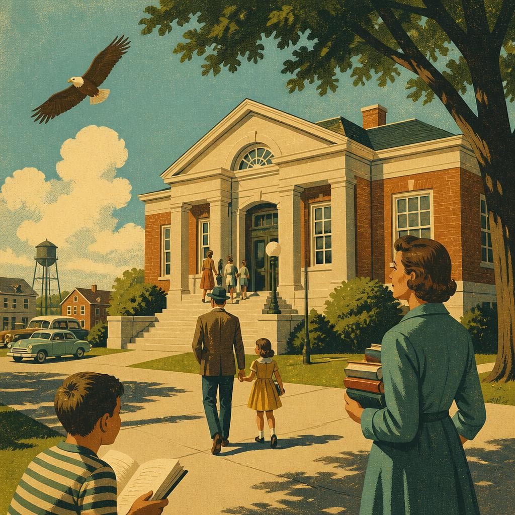 Cover art for A Small Town’s Big Bet on Books