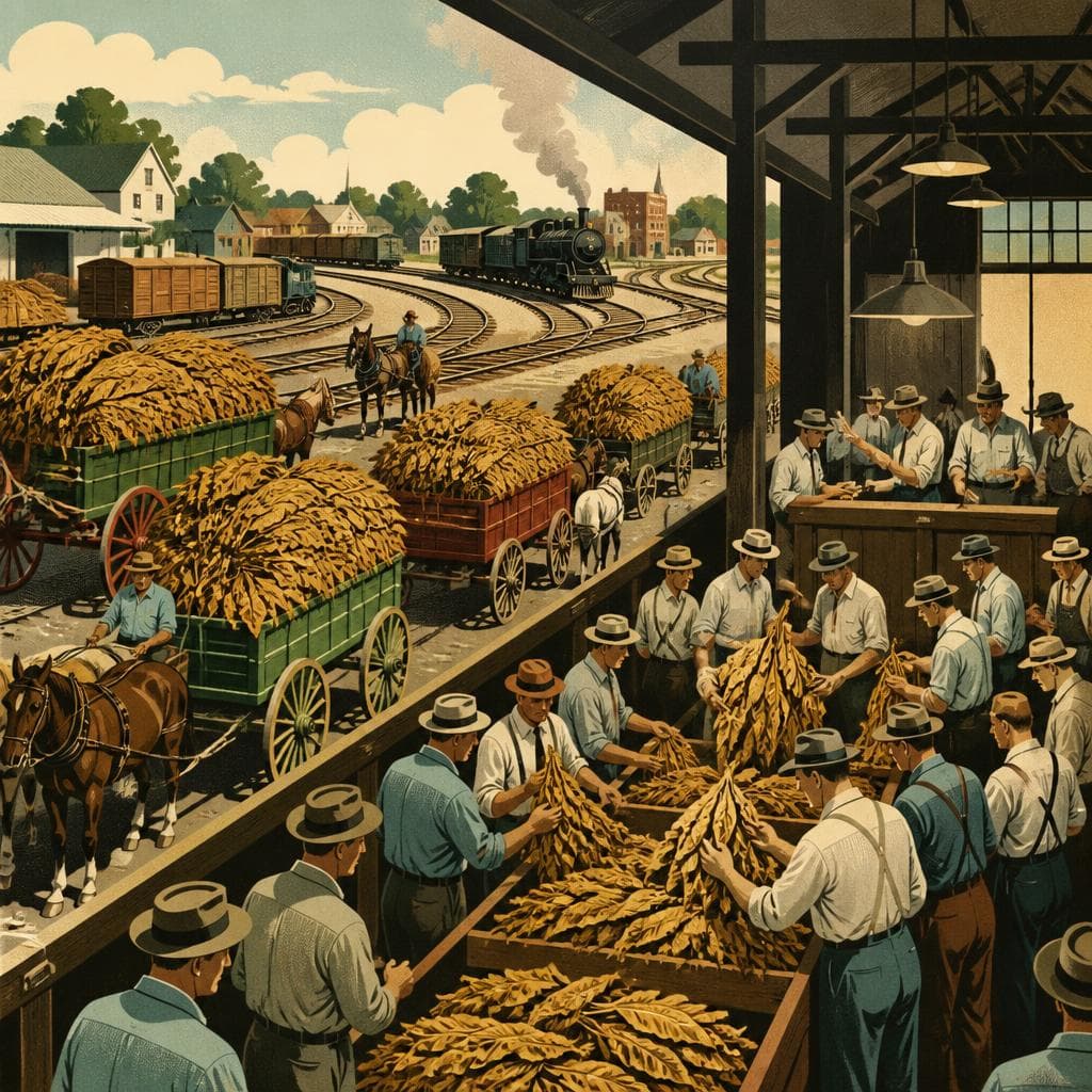 Cover art for Where the Tobacco Wagons Converged