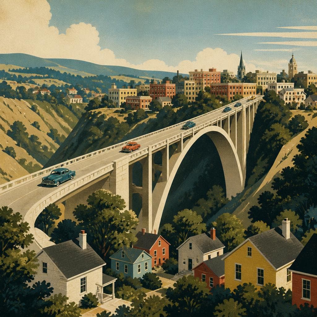 Cover art for The Bridge That Pulled Fairmont Together