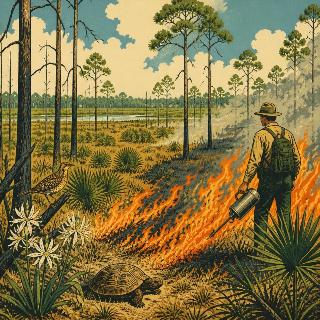Cover art for Why This Savanna Needs Fire