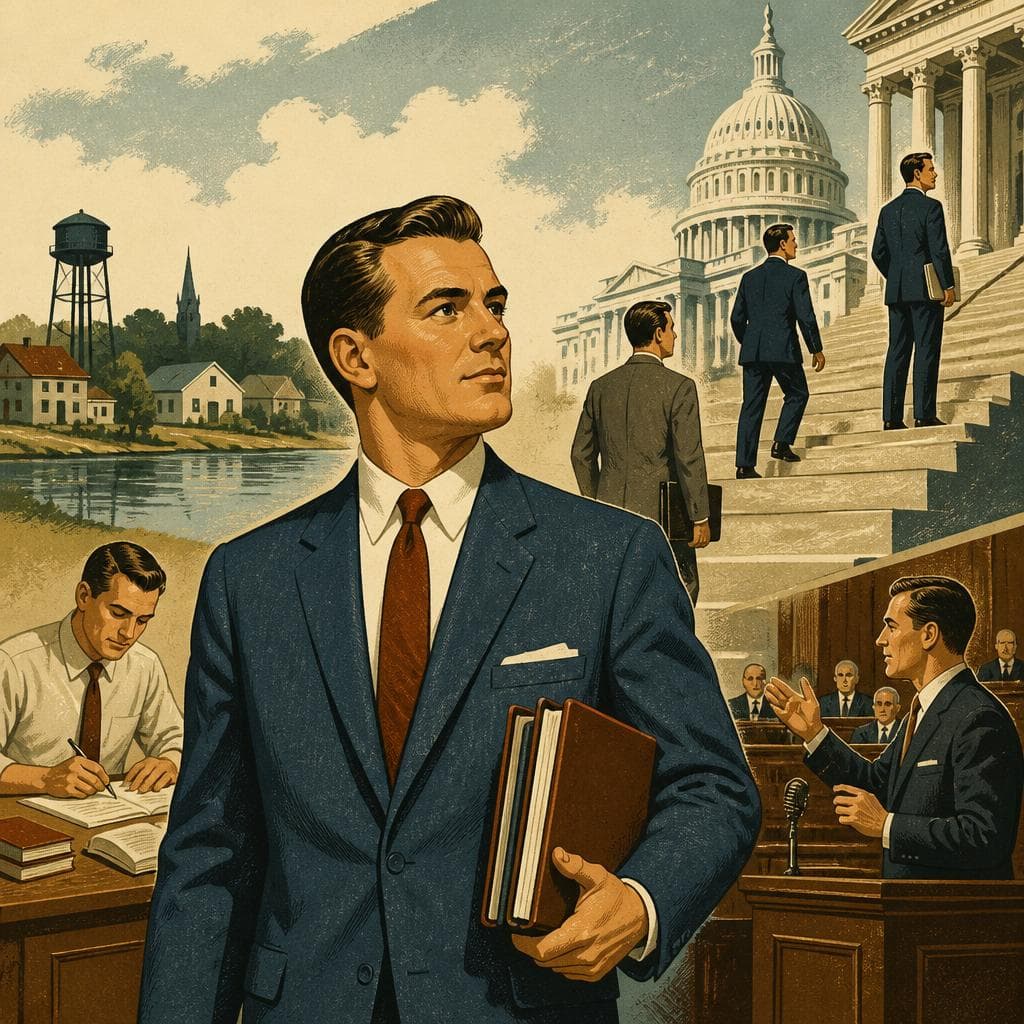 Cover art for From Warren to Washington: Ed Bethune’s Climb