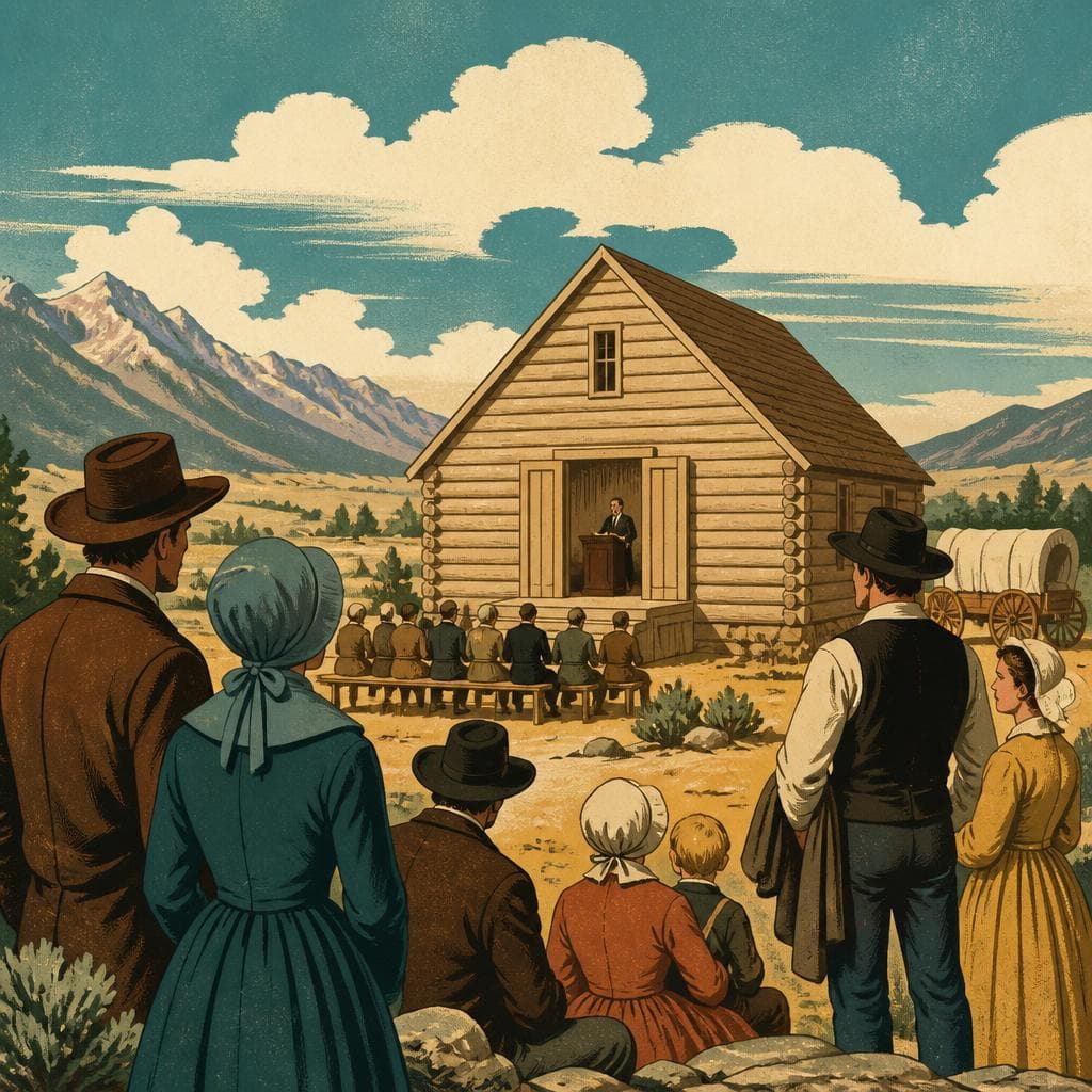 Cover art for Where a Frontier Settlement Changed a Church