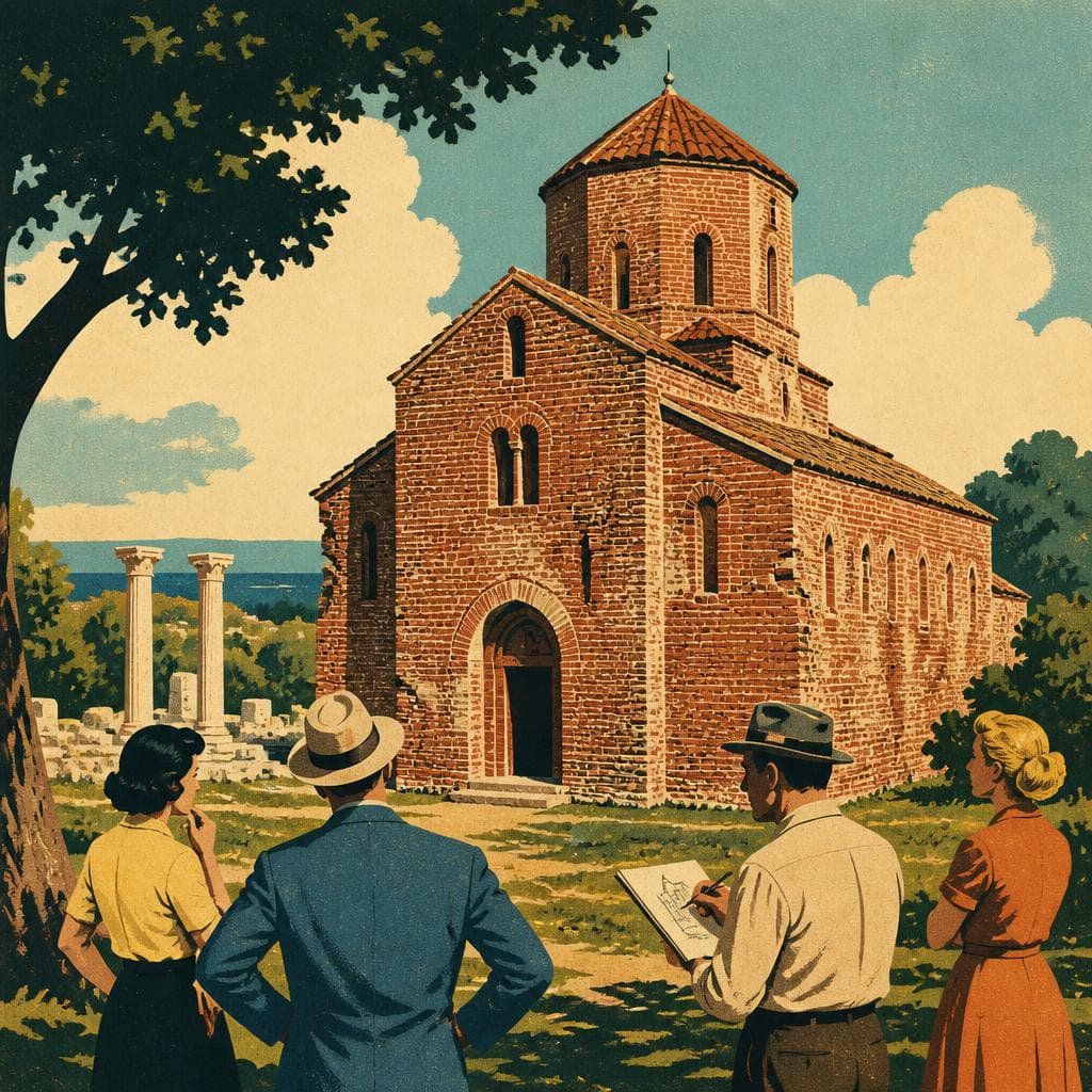 Cover art for The Brick Church That Keeps Historians Arguing
