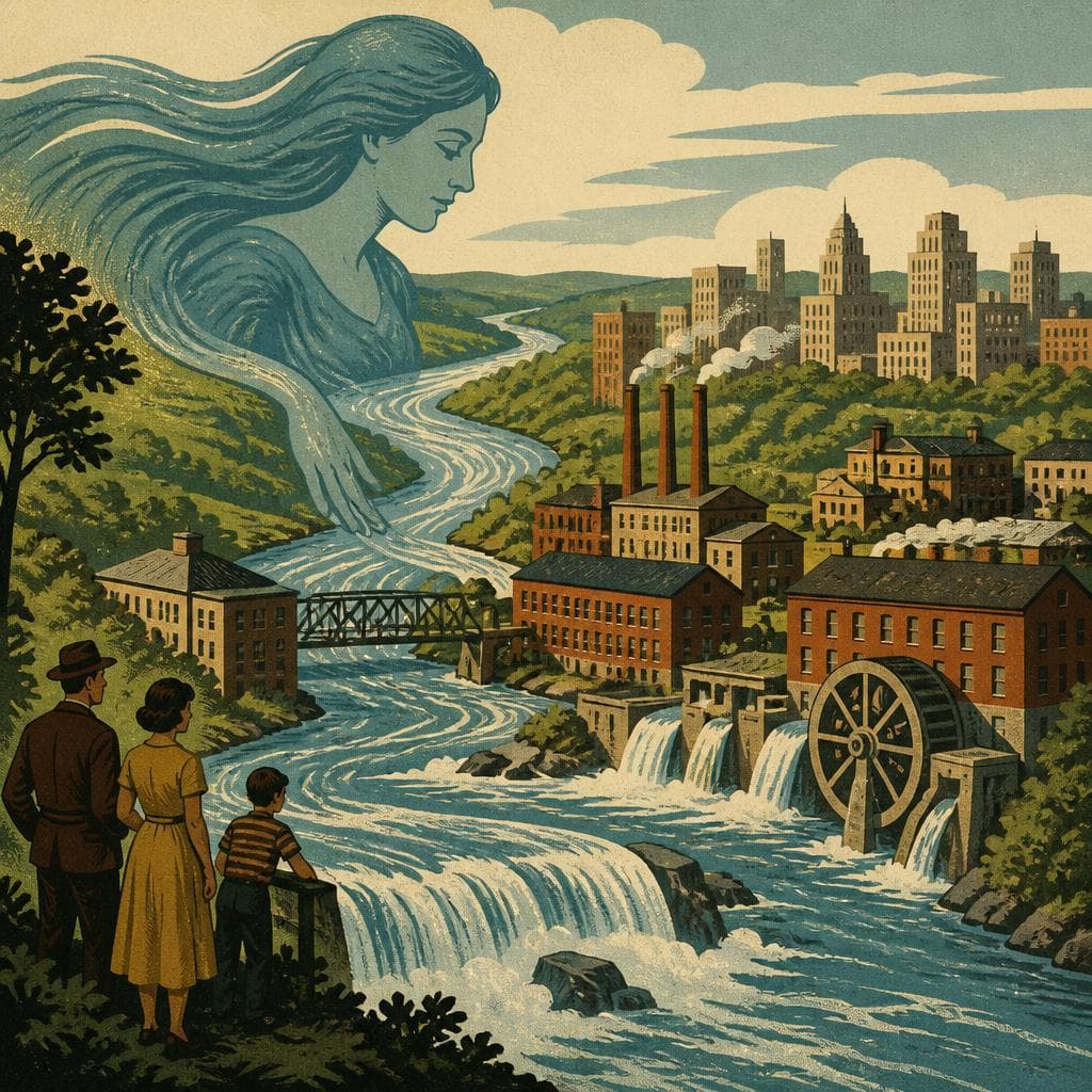 Cover art for The River That Made Hamilton