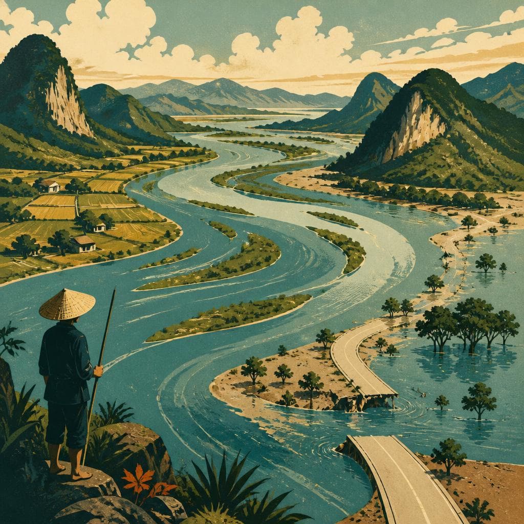 Cover art for When the Pea River Decides the Map