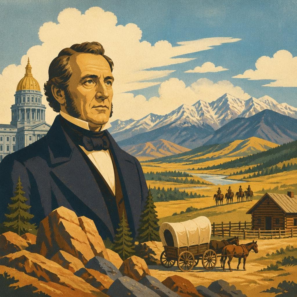 Cover art for Before Statehood, a County Named for a Capitol Man