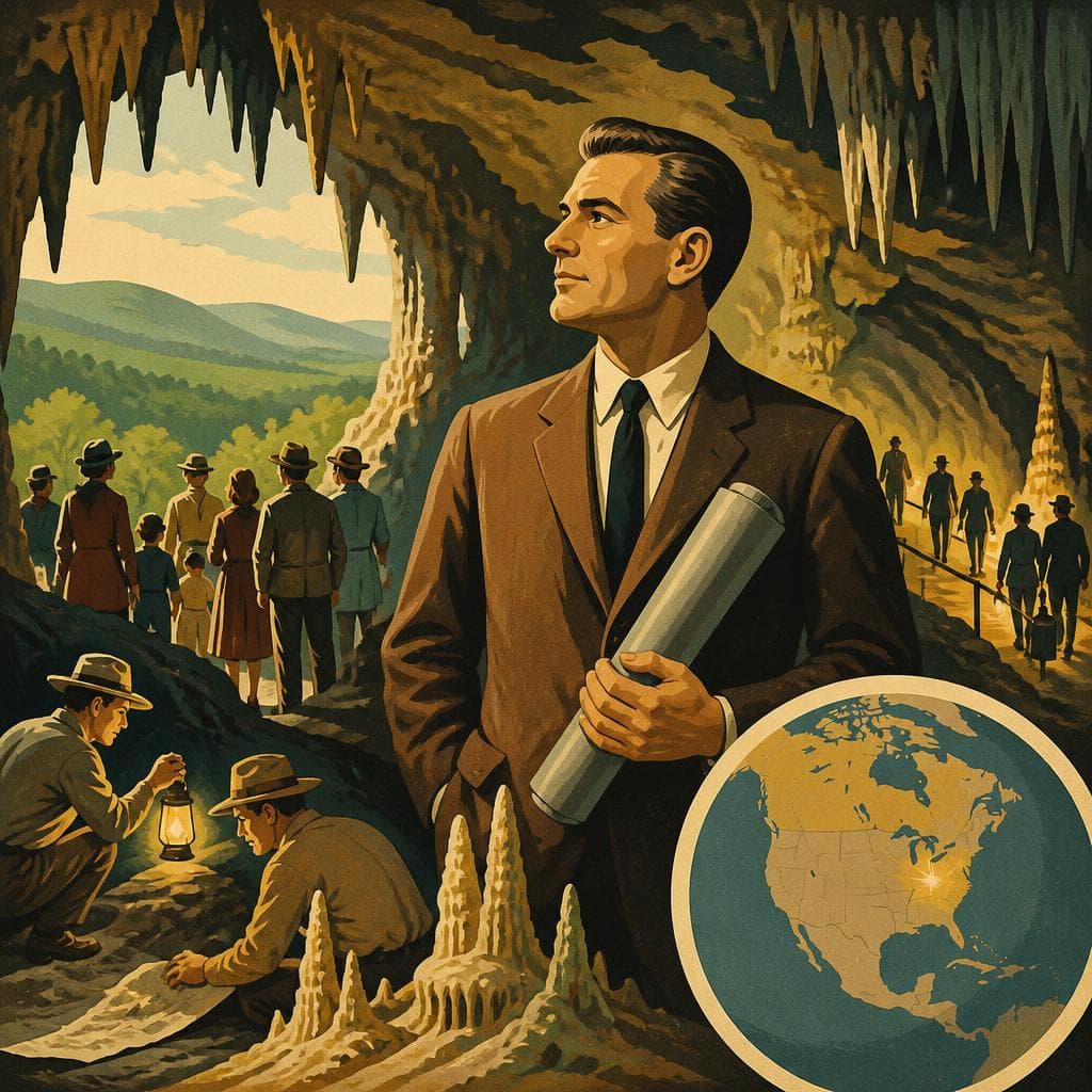 Cover art for The Man Who Gave Mammoth Cave a Wider World