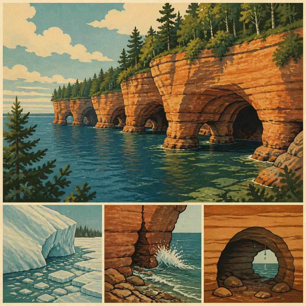Cover art for Where Lake Superior Keeps Carving