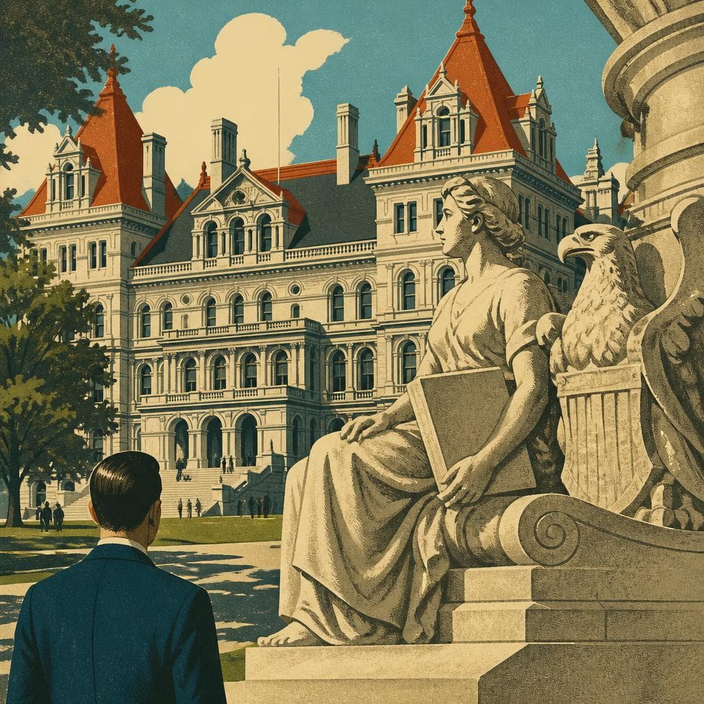 Cover art for Where Power Learned to Speak in Stone