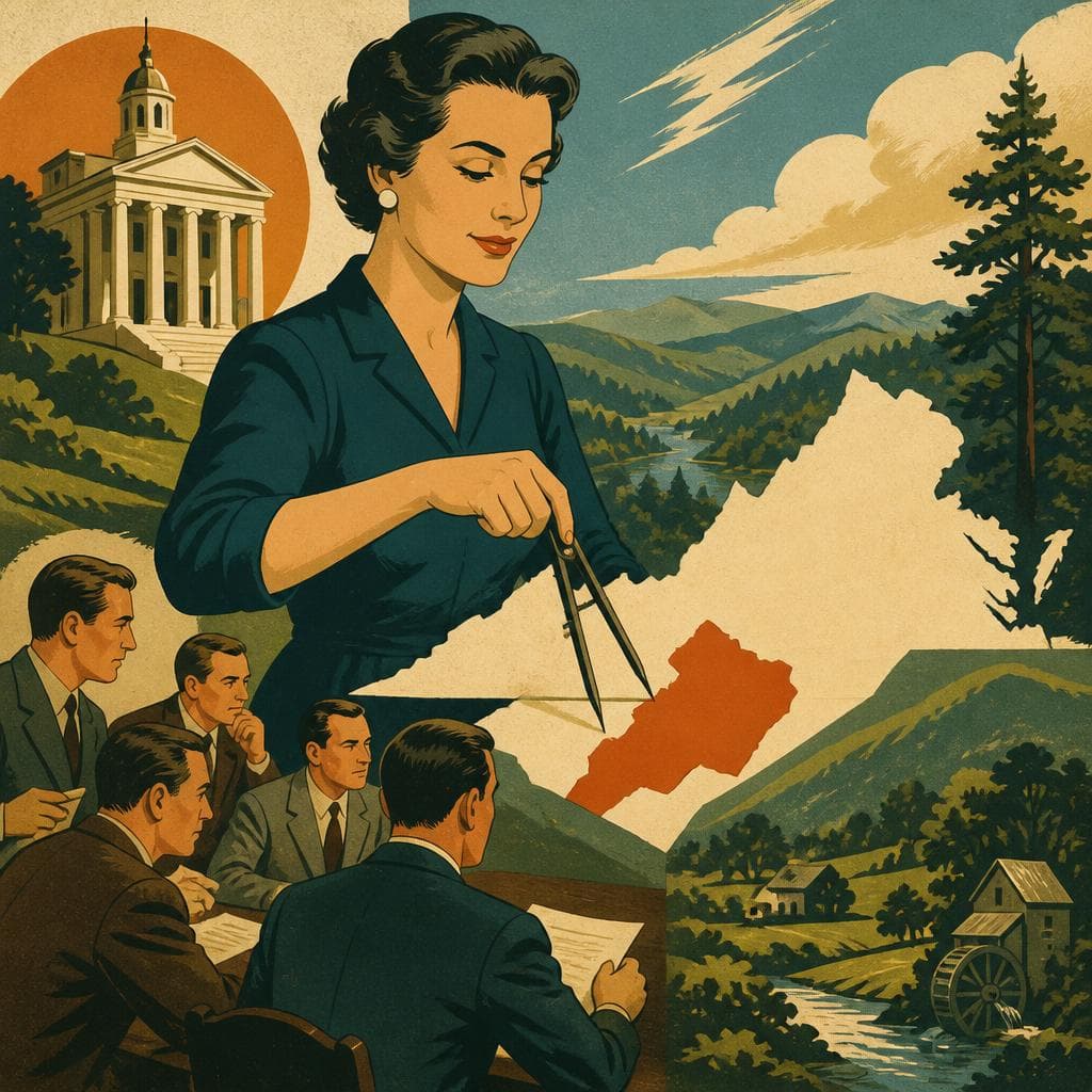 Cover art for When Virginia Drew Floyd County Into Being