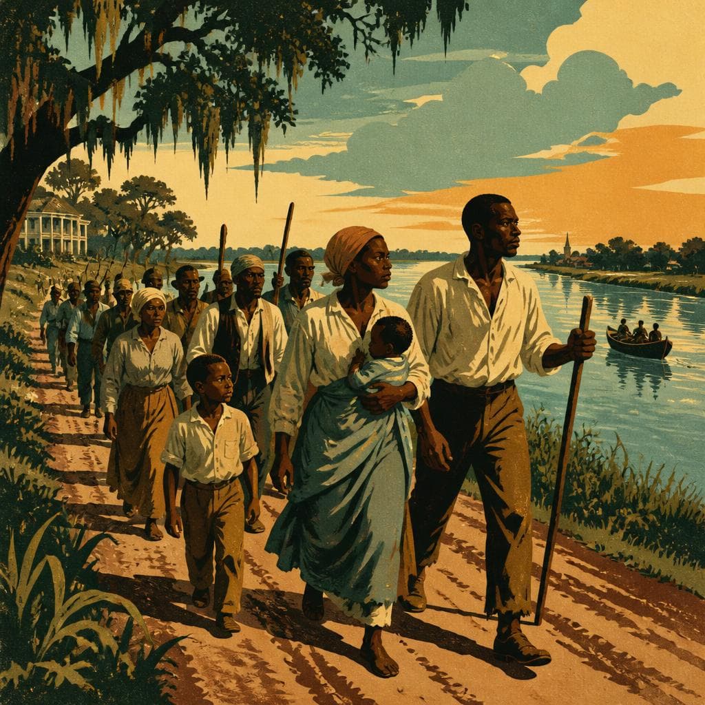Cover art for The March Down River Road