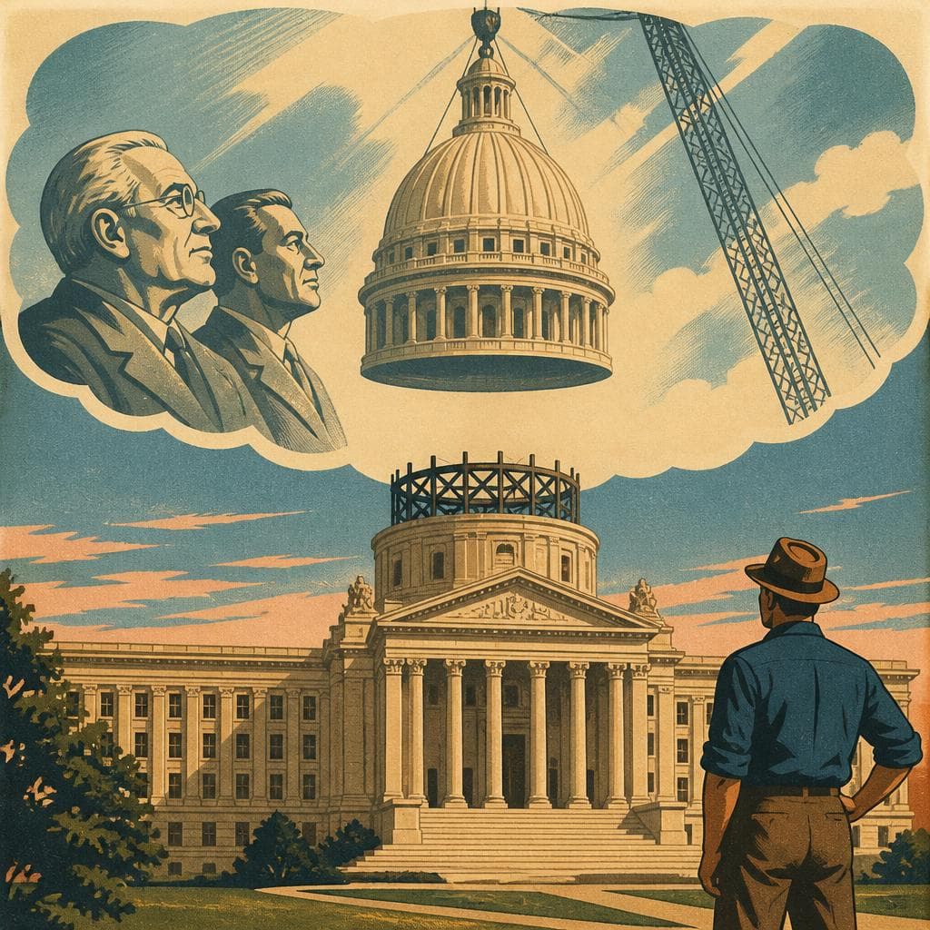 Cover art for The Capitol That Waited for Its Crown