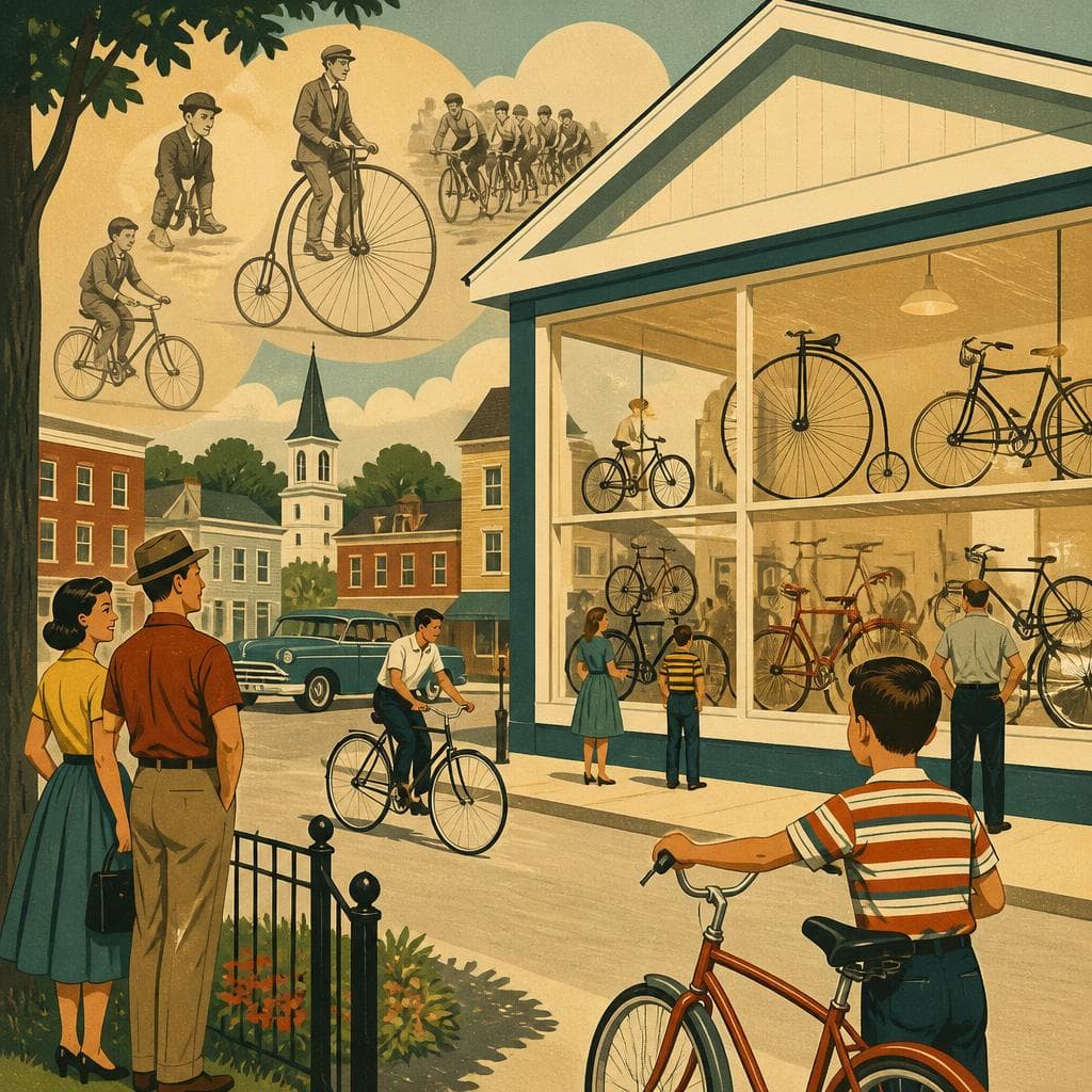 Cover art for How a Small Ohio Village Tells America’s Bicycle Story