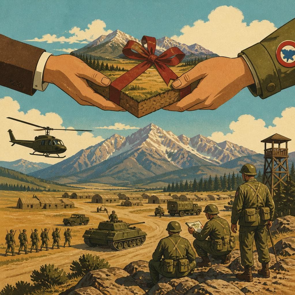 Cover art for The Gift That Became Camp George West