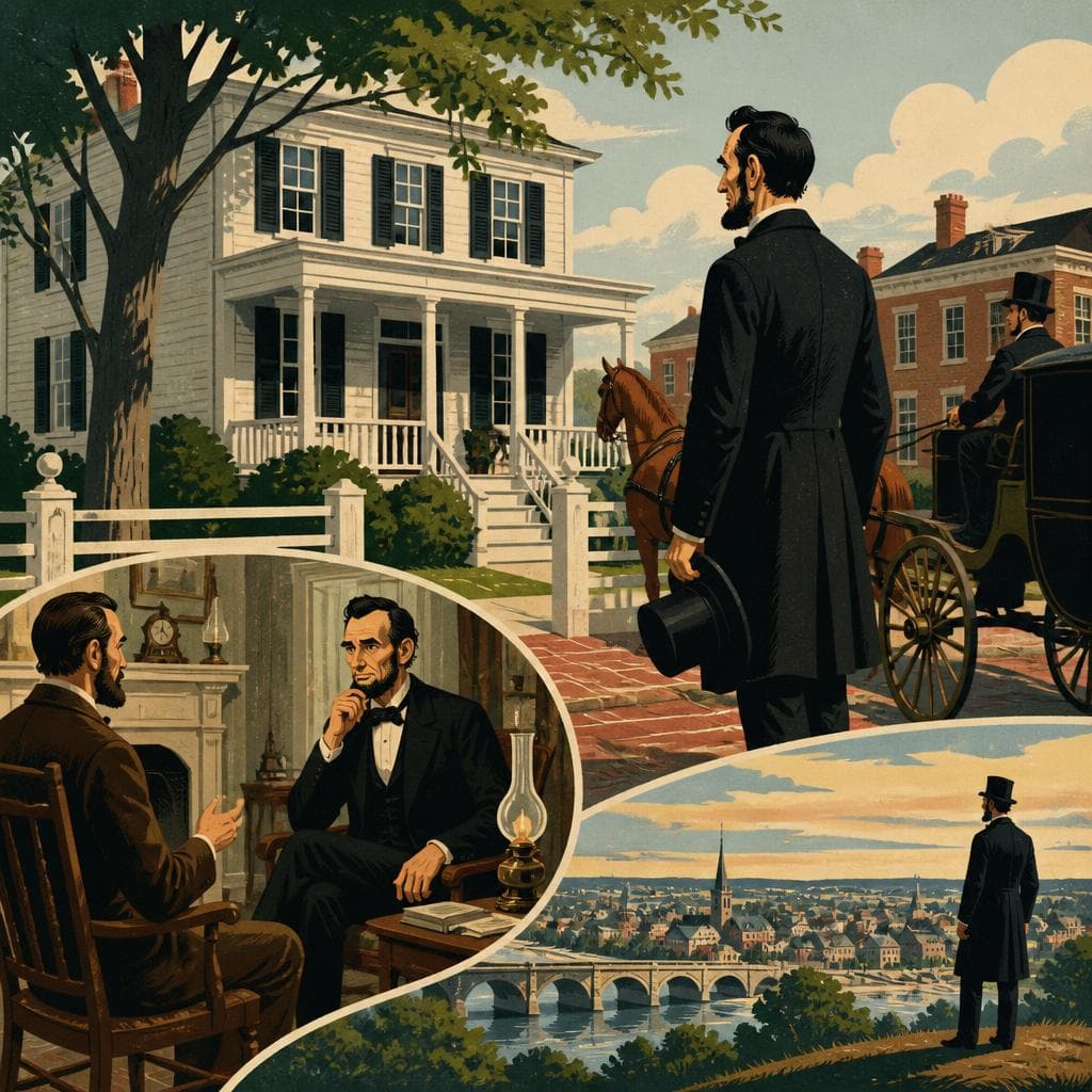 Cover art for The House That Became Lincoln’s Danville Base
