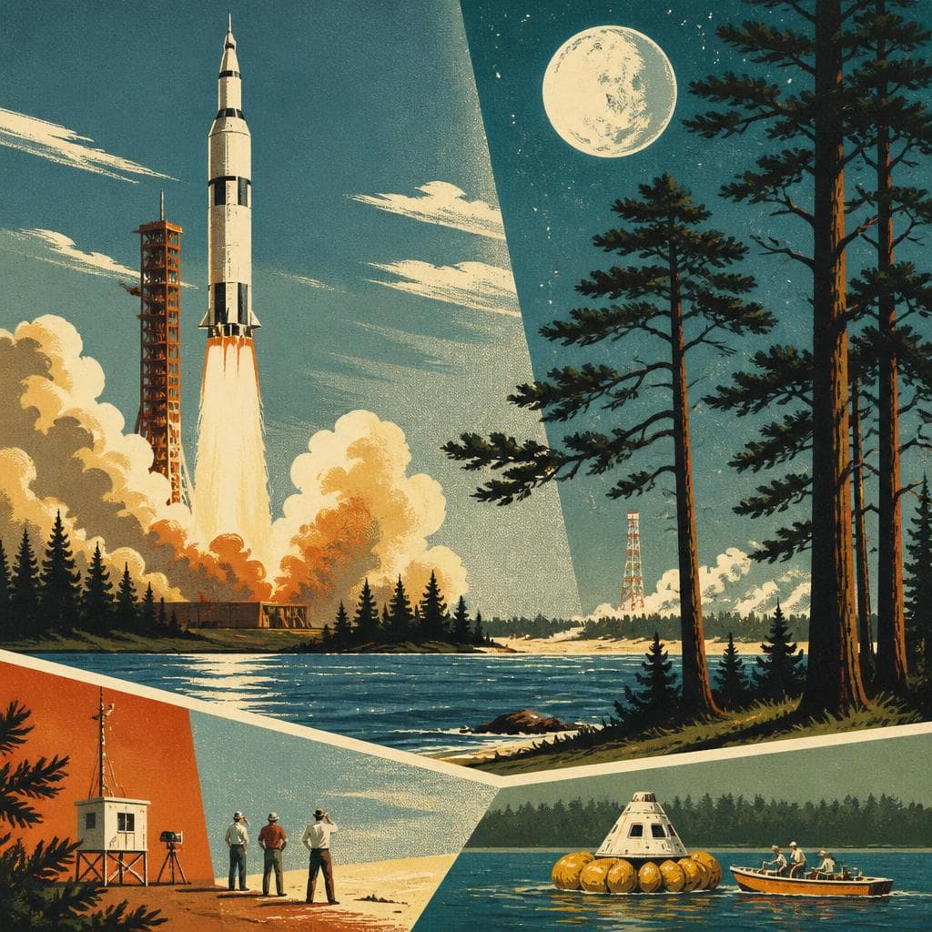 Cover art for Where the Moon Rocket Shook the Pines