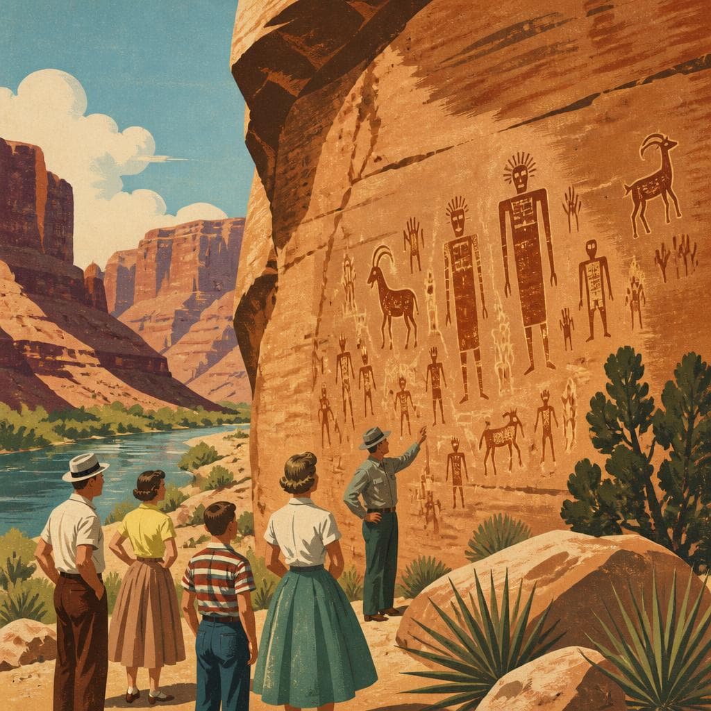 Cover art for Where the Canyon Wall Became a Gallery