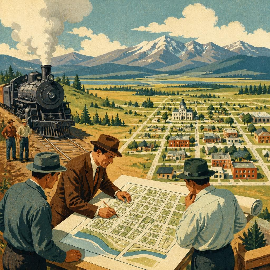 Cover art for When the Railroad Drew a New County Seat