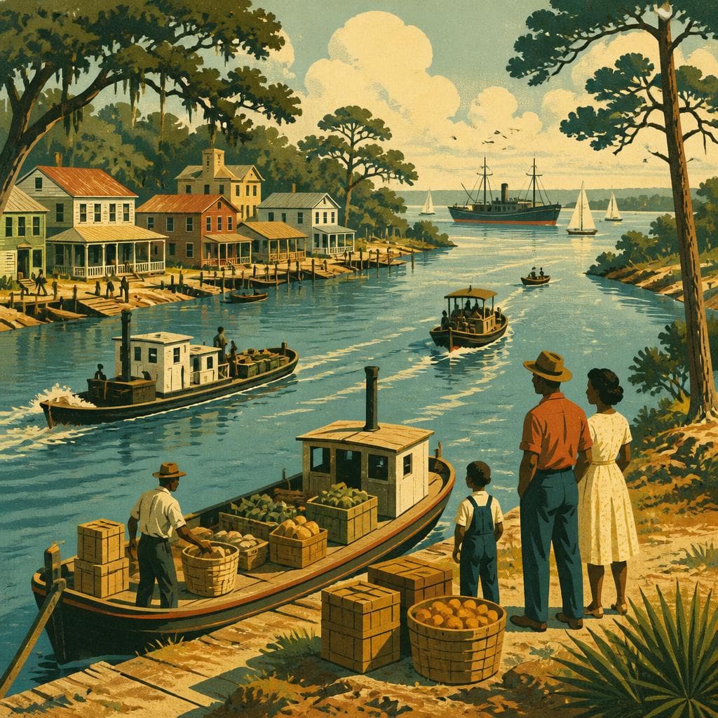 Cover art for When the River Was the Road
