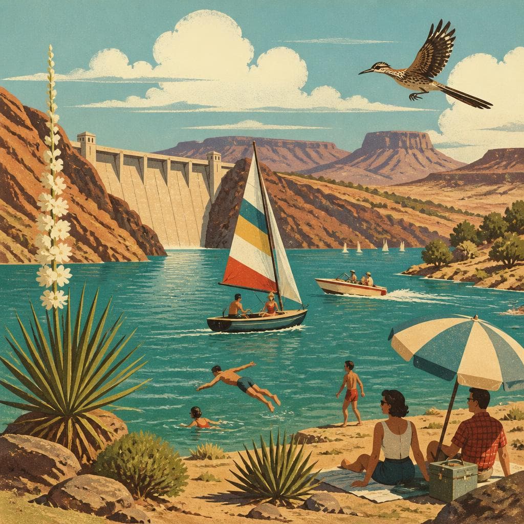Cover art for Where the Desert Learned to Sail