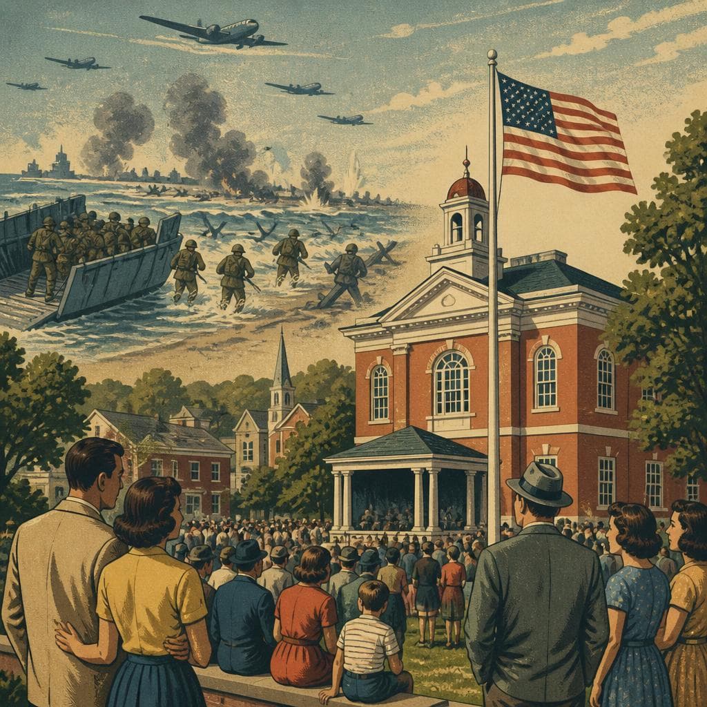 Cover art for When Bedford Opened D-Day to the Nation